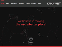 Tablet Screenshot of krinaweb.com